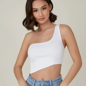 SHEIN white going out top